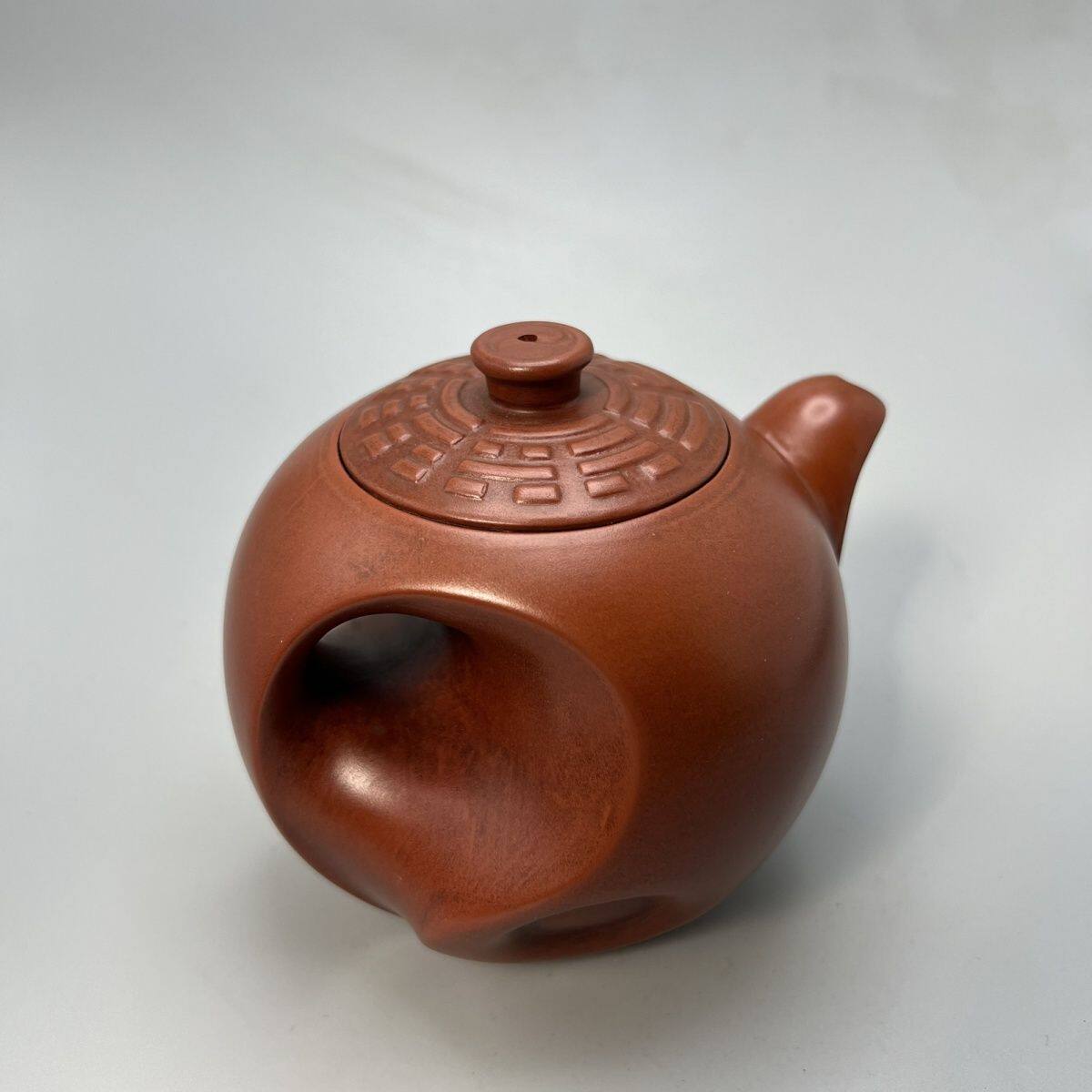 家用茶壶宜兴紫砂原矿红