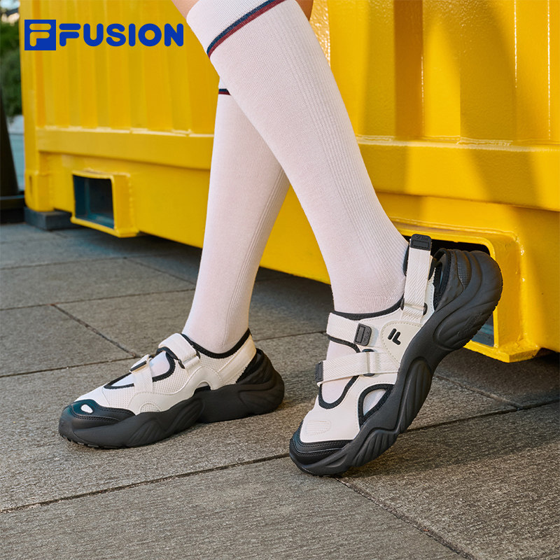 FILA FUSION斐乐玛丽珍女鞋休闲鞋运动凉鞋魔术贴沙滩鞋官