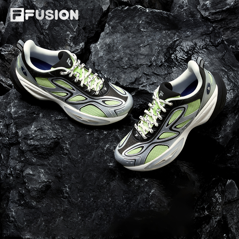 章昊同款陨石2丨FILA FUSION斐乐男鞋子夏季新款网面跑鞋运动鞋