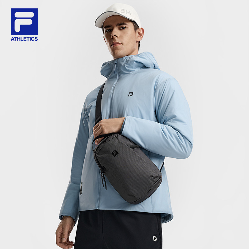 胸包|FILA 斐乐新款官方男子运动轻量健身运动包斜挎包休闲包