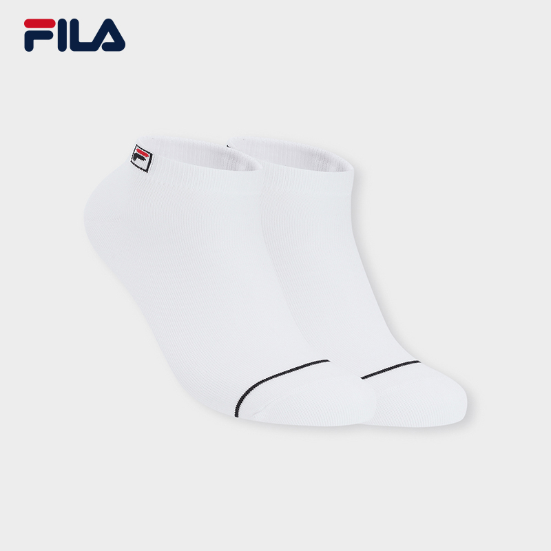 FILA 斐乐官方男袜低腰袜套装2025秋季新款舒适运动袜短袜两双装