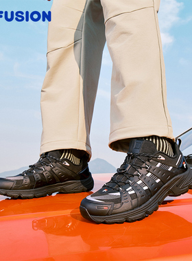 Como X 湖系户外鞋丨FILA FUSION斐乐潮牌女鞋登山鞋男鞋徒步鞋子
