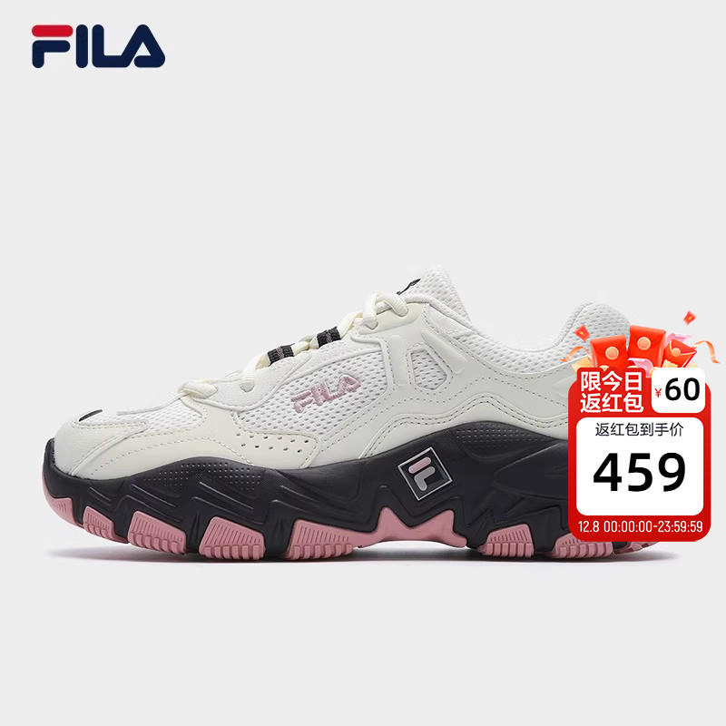 FILA斐乐官方掠夺者2S复古跑鞋女鞋2025夏季新款复古运动鞋老爹鞋