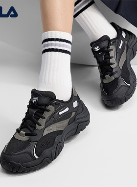 FILA 斐乐官方女鞋KORAL 老爹鞋2026春季新款珊瑚鞋休闲鞋跑步鞋