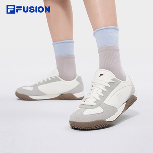 羽翼鞋丨FILA FUSION斐乐德训鞋春季新款复古阿甘鞋子女鞋T头板鞋