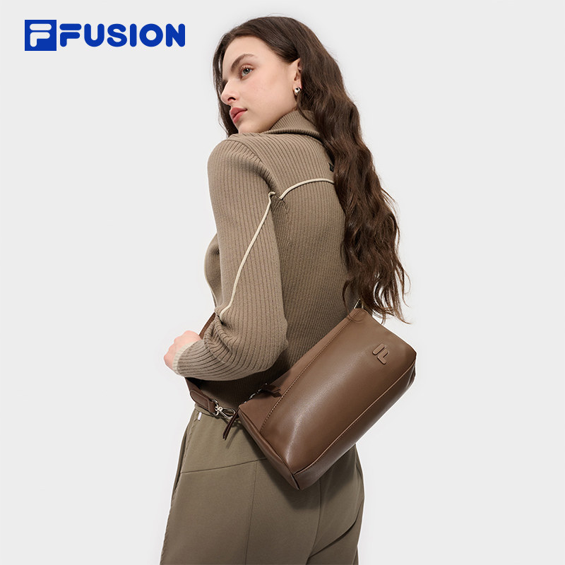 FILA FUSION斐乐包包女挎包2025新款时尚休闲情侣单肩包斜挎包男