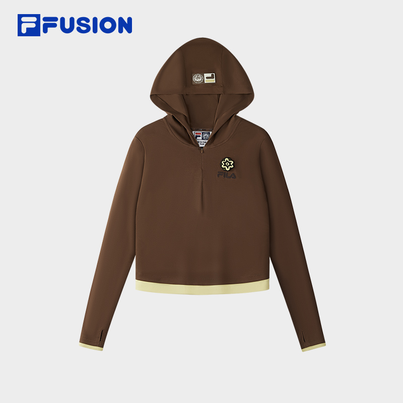 FILAFUSION斐乐女子长袖T