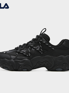 FILA 斐乐官方女鞋FLUID 6 WE复古运动鞋2025冬季新款加绒猫爪6代