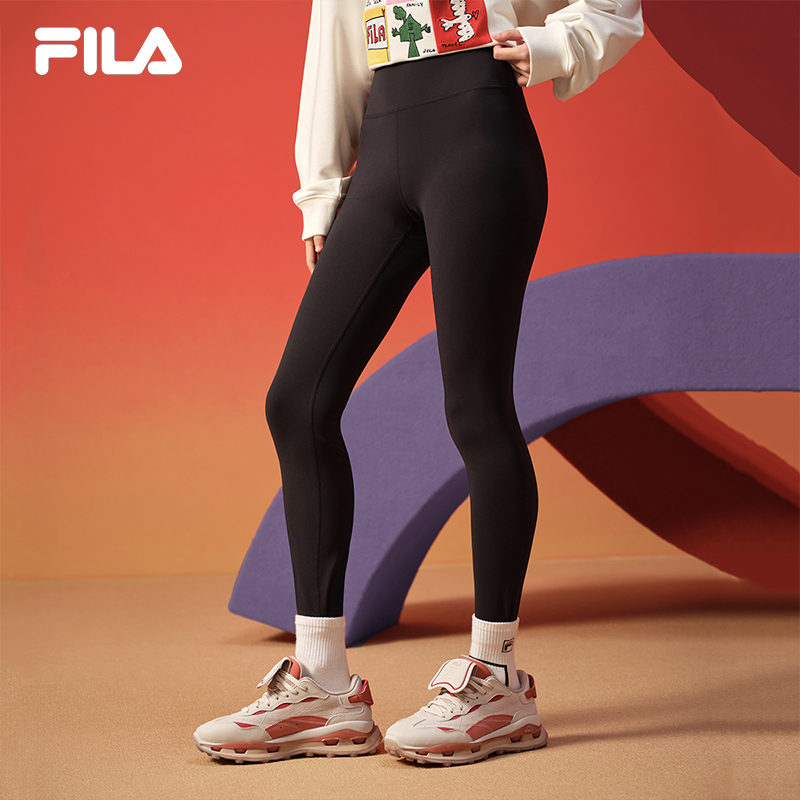 FILA斐乐针织打底裤女子