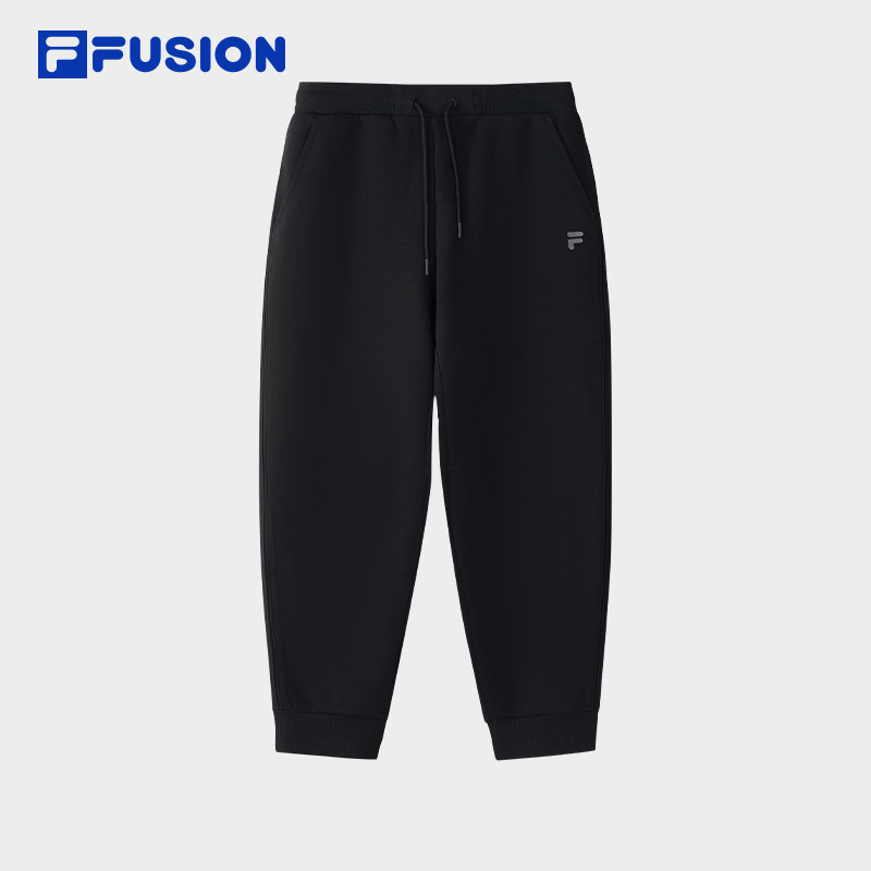 FILA FUSION斐乐潮牌针织长裤男2025冬季新款时尚休闲宽松收口裤,运动服/休闲服装,运动长裤,淘宝优惠券,粉丝福利购,淘宝优惠卷