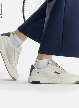 FILA 斐乐官方男鞋TARGA 2网球生活鞋2026春款圆盾鞋女板鞋运动鞋
