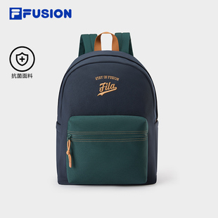FILA FUSION斐乐潮牌情侣款背包2025秋季新款时尚休闲双肩包书包