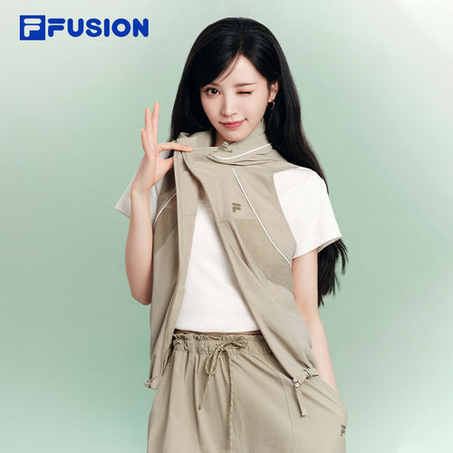 FILAFUSION斐乐女子梭织马甲