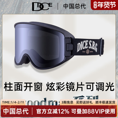 DICE滑雪镜调光款可开窗