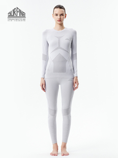 SURPINE逆寒保暖排汗功能内衣女滑雪秋冬户外登山徒步运动打底女