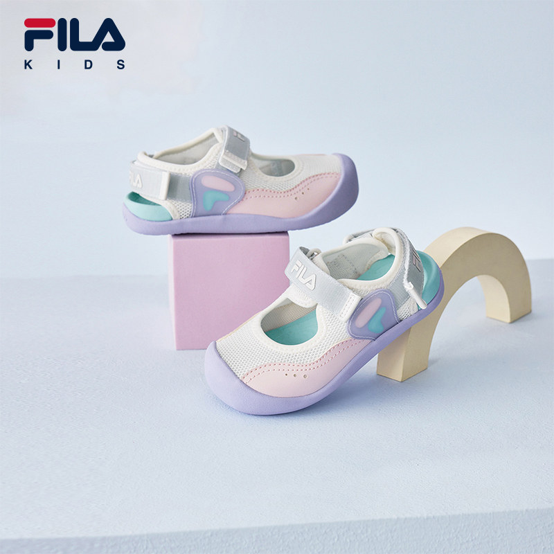 FILA 斐乐童鞋儿童凉鞋2026夏季新款男女婴幼童魔术贴休闲鞋