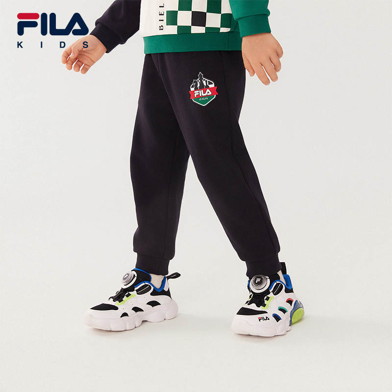 FILA斐乐男小童针织长裤