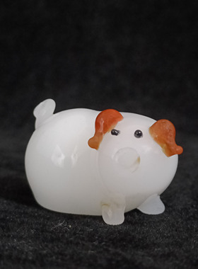 可爱生日礼物水晶玻璃创意摆件