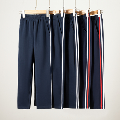 加绒校服裤男女高中初中学生一道