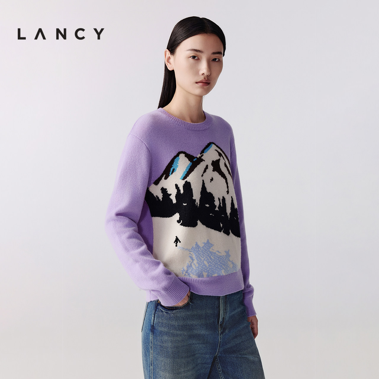 艺术家合作 雪山图案 独特色泽