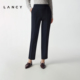 裤 通勤商务直筒黑色西装 新款 女秋气质简约长裤 LANCY 朗姿2025冬季