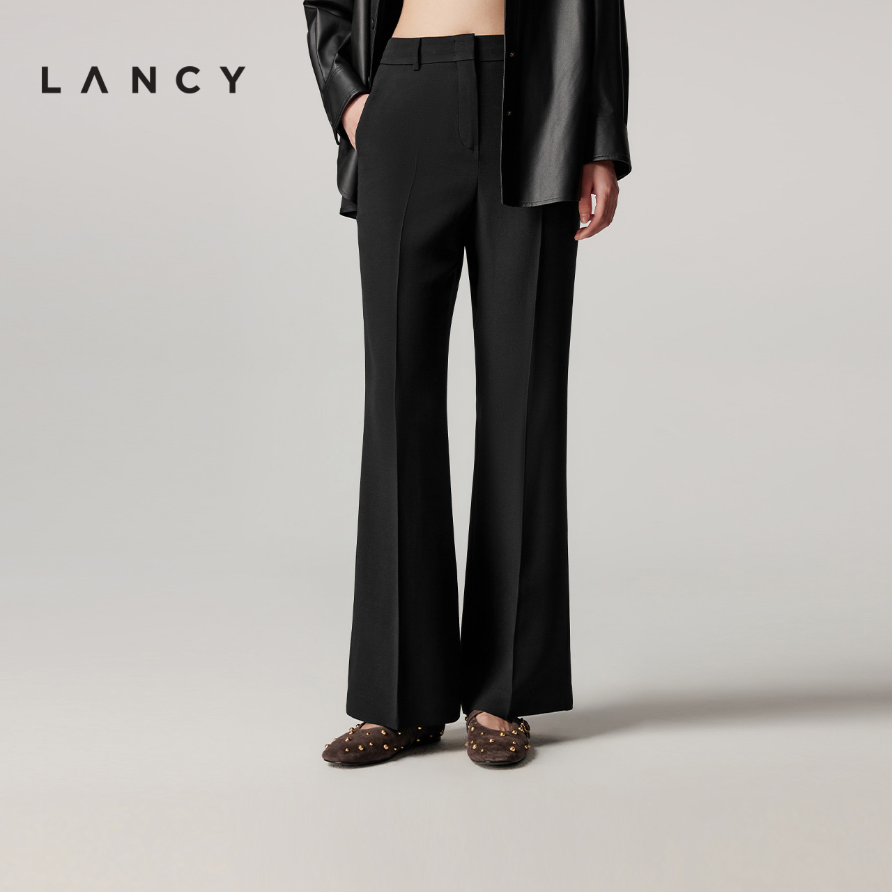 微喇版型 九分裤长 立体剪裁