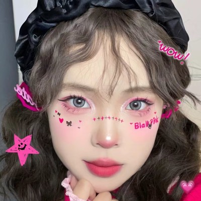 BLACKPINK演唱会创意妆容纹身贴