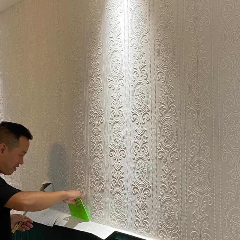 【德国精压花纹】壁纸自粘海基布防水潮电视背景墙壁面纸装饰墙布,家居饰品,软装墙贴,淘宝优惠券,粉丝福利购,淘宝优惠卷