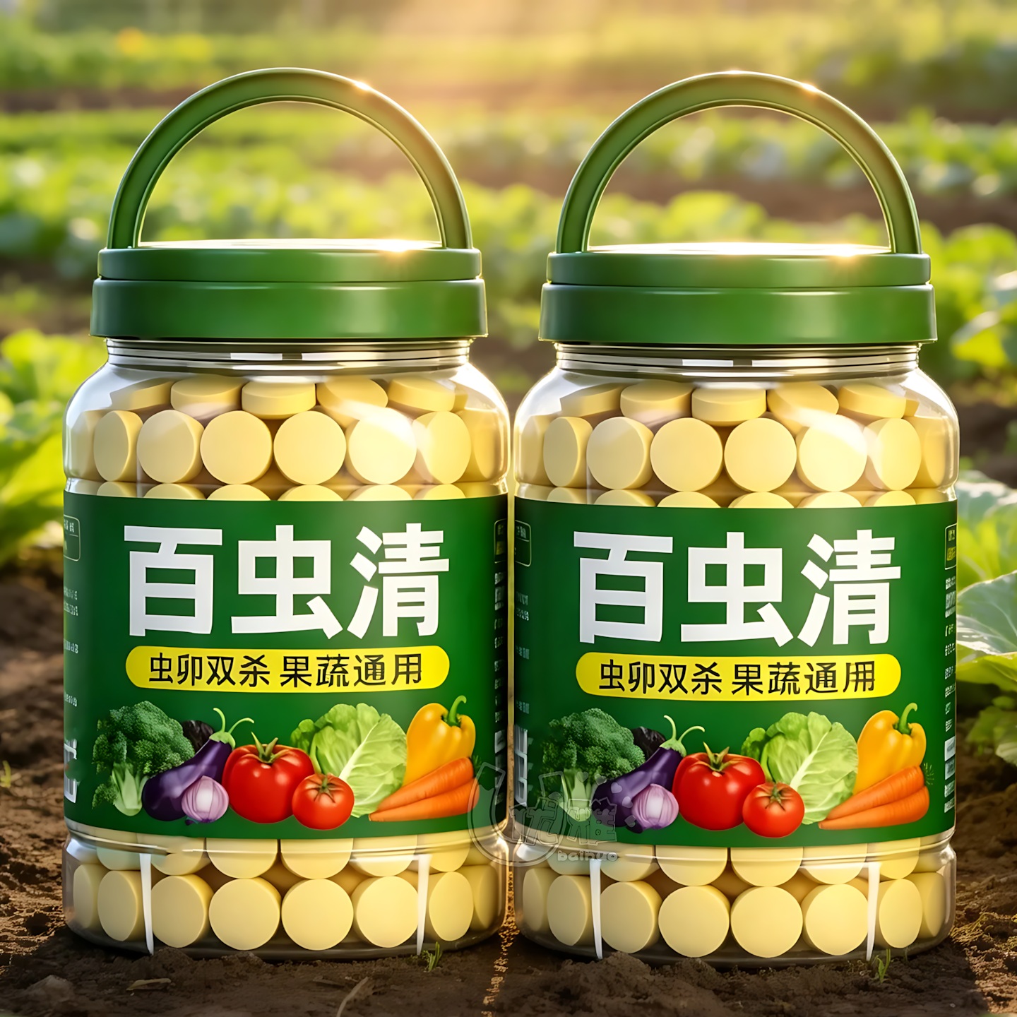 百虫清植物蔬菜通用花卉绿植除虫片多肉月季驱花蚜虫除虫浓缩片