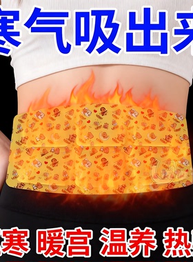 蕲艾蒸汽热敷暖腰贴温灸贴护腰艾草自发热大姨妈贴暖宫腰腹部热贴