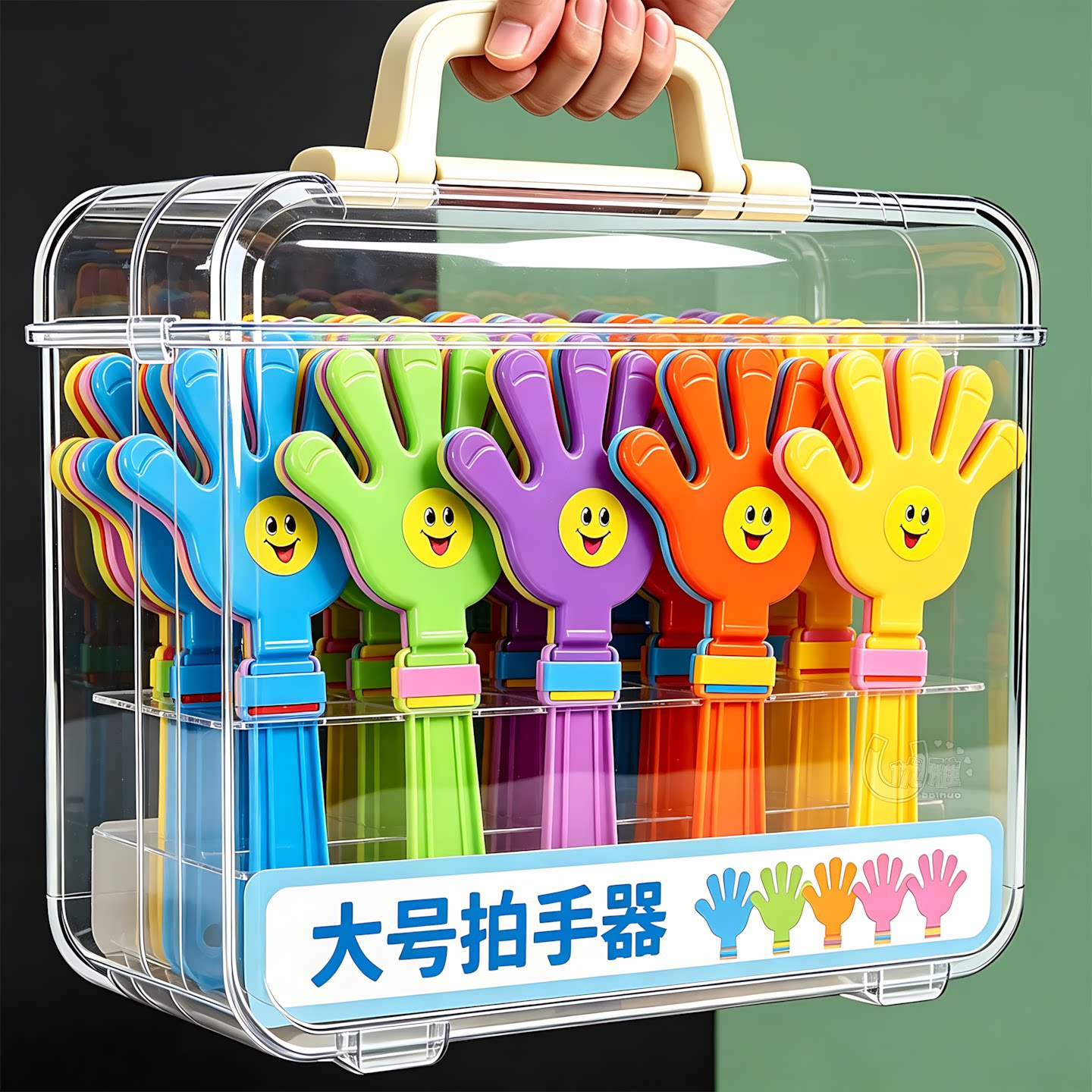 鼓掌拍观众互动加油造势塑料拍手