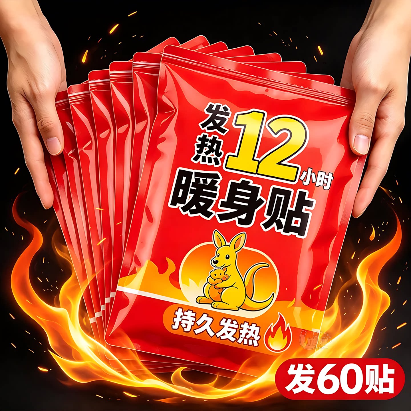 暖身贴自发热防寒保暖随身暖贴