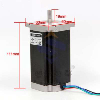 60步进电机两相2.6n.m 3.6n.m机身89112长57安装尺寸混合步进现货