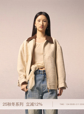 REFUSE CLUB 25AW 双色双面穿翻领猎装夹克