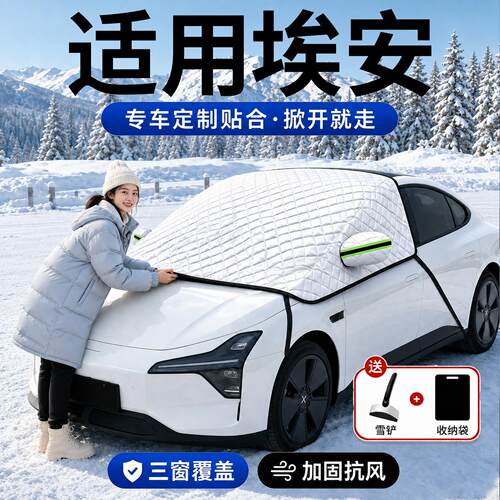 【埃安】汽车三窗遮雪挡