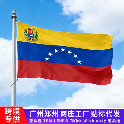 跨境委内瑞拉国旗3×5英尺Flag各