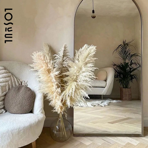 芦苇干花天然网红ins客厅落地