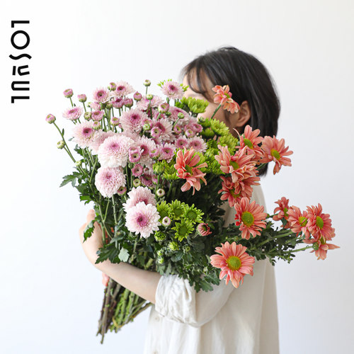 各类混合花束室内花期长