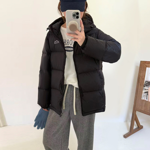 新国标90白鸭绒加厚羽绒服