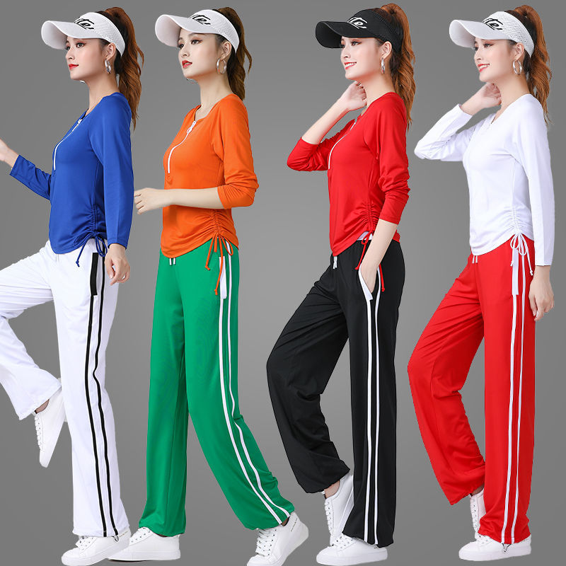 广场舞服装健身操运动套