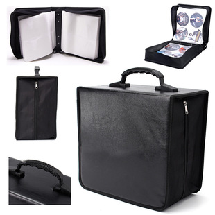 400片大号光碟册光盘收纳包丝光布碟片袋CD包家用DVD蓝光碟收纳盒