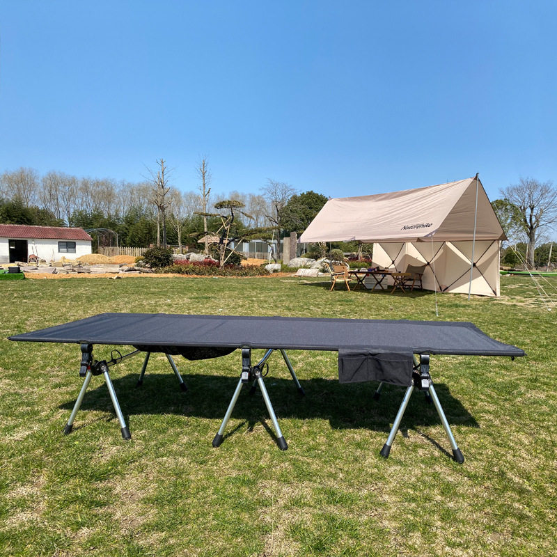 travel guy户外便携式超轻野外折叠床铝合金行军床户外露营床