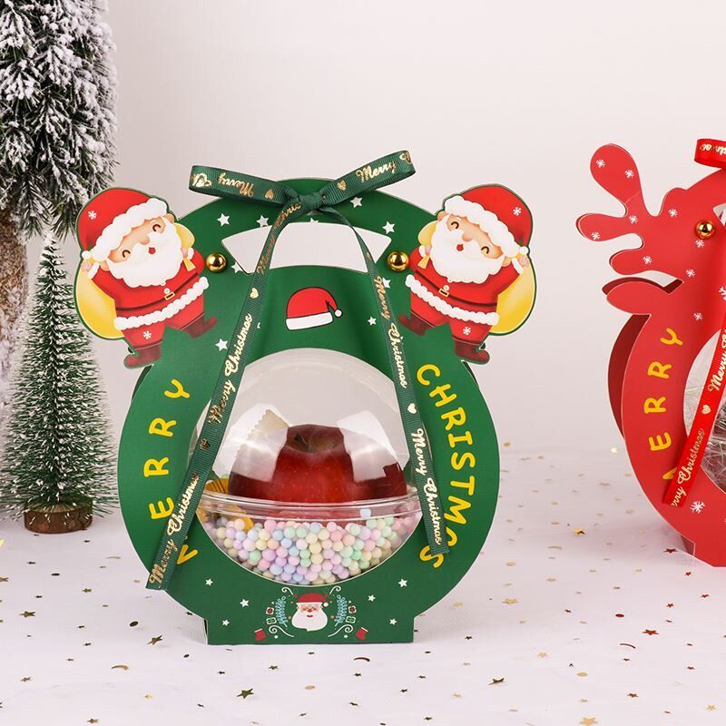 平安果袋achristmas gift平安果包装纸礼品包装袋手提空盒子圣诞