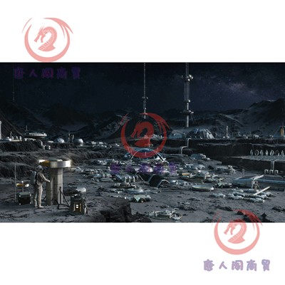 kitbash3d月球基地Lunar base模型资产blender ue c4d fbx maya