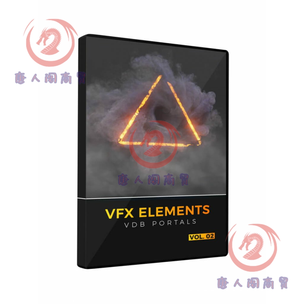 VDB动态特效烟雾传送门影视场景素材c4d blender octane arnold