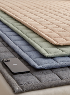 棉花床垫家用卧室床褥垫可机洗软垫150x190垫被铺底榻榻米垫褥子