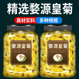 婺源徽州皇菊花茶一朵一杯黄山级贡菊特级官方旗舰店干菊花菊花茶