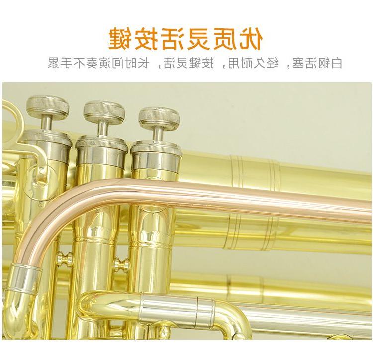 次中音号华津乐器行进次中音号 降B调行7进次中音号 乐器/吉他/钢琴/配件 萨克斯风 原图主图