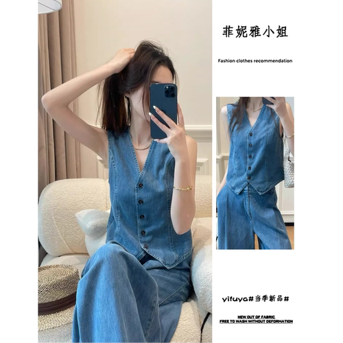 小个子无袖坎肩背心外套上衣外穿