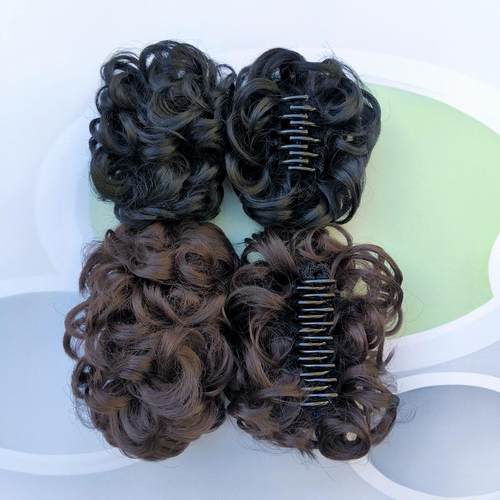 假发抓夹发包女短发花苞卷发夹